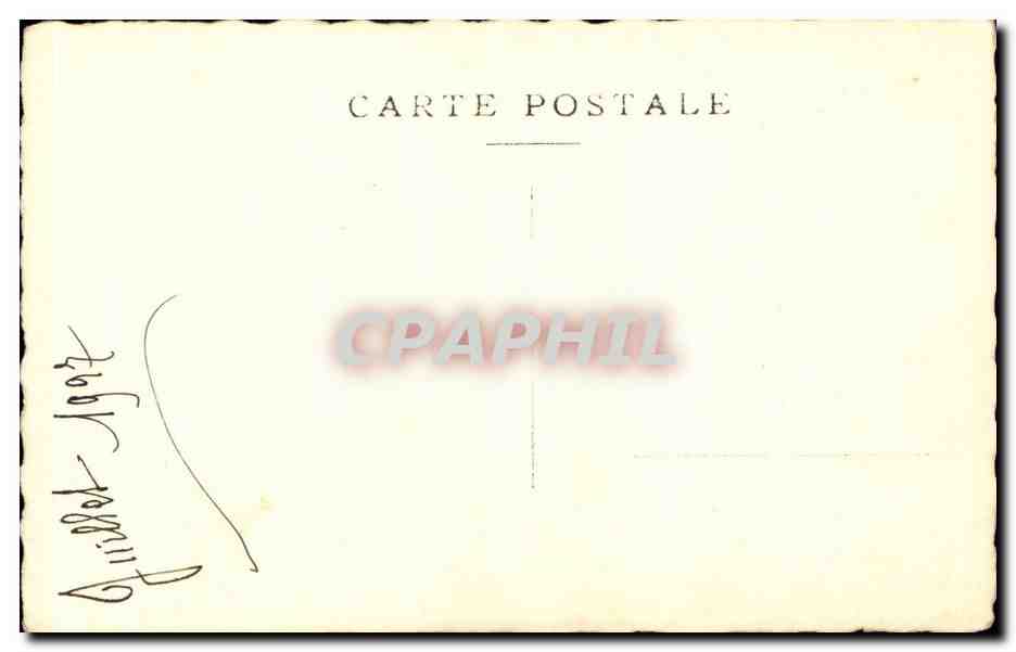 CARTE PHOTO Fantaisie Femme — Rückseite
