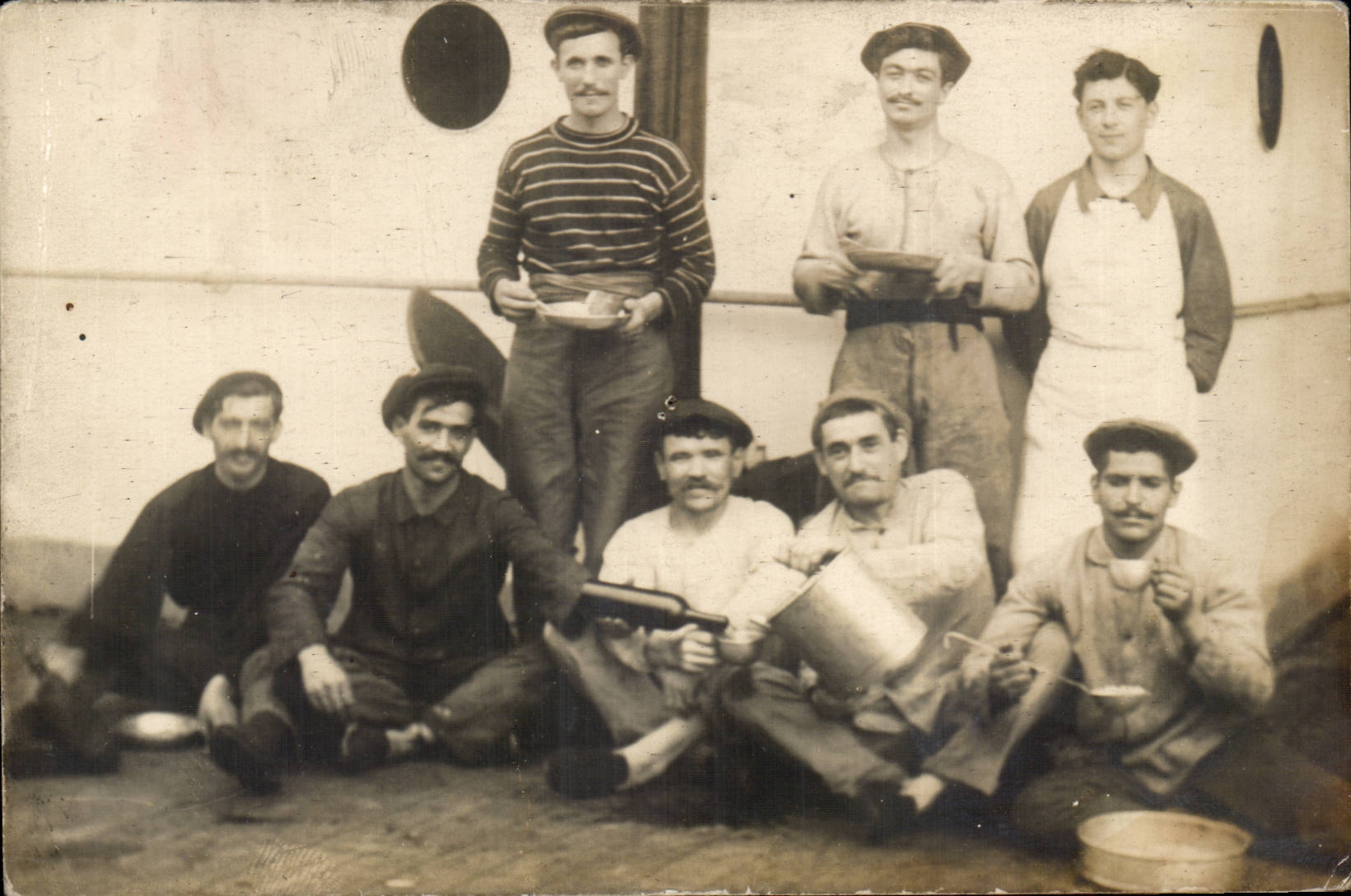 CARTE PHOTO Militaires Marisn Militaria 