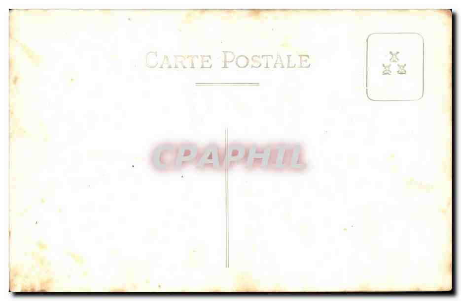 CARTE PHOTO Classe Ecole Enfants — Rückseite