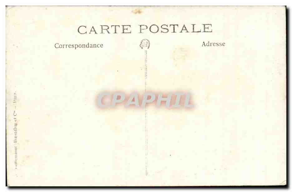 CARTE PHOTO Femme (folklore costume fantaisei) — Rückseite