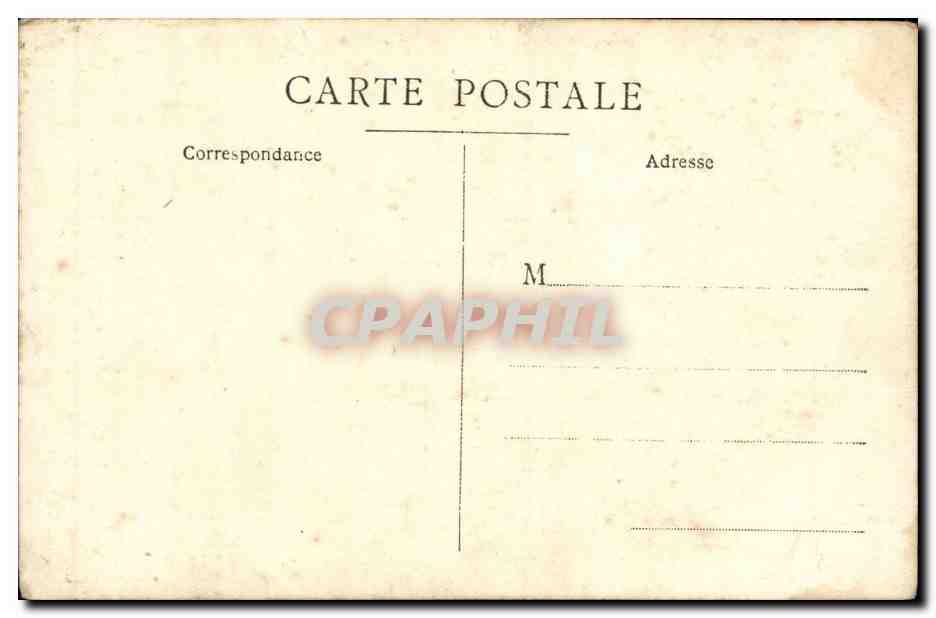 CARTE PHOTO Femme en mariee (folklore costume fantaisie) — Verso
