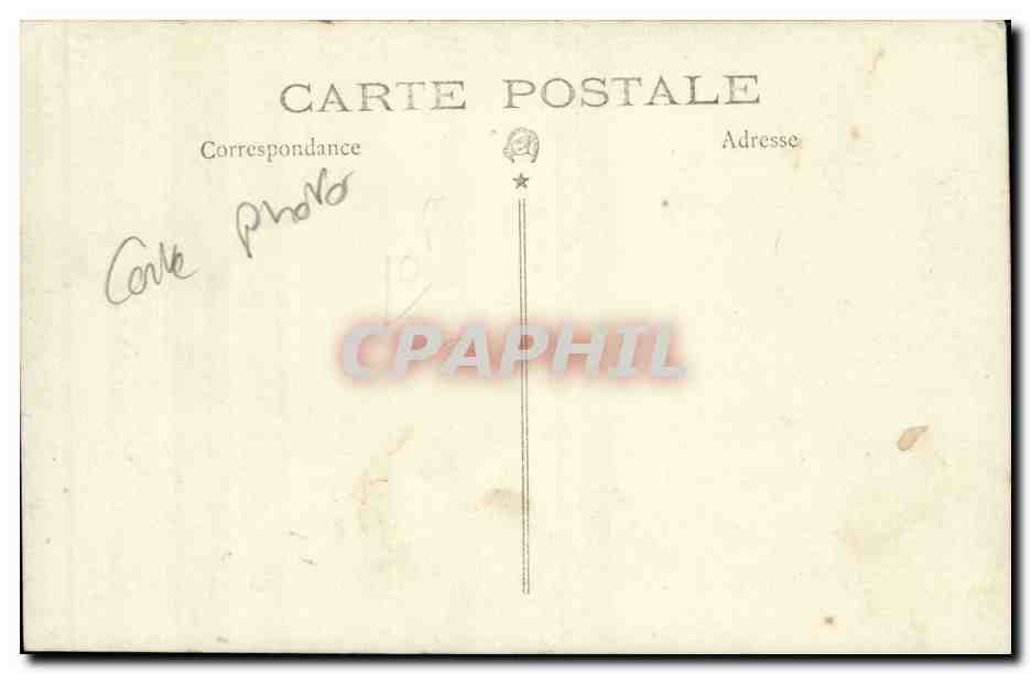 CARTE PHOTO Jeunes femmes (folklore costume) — Rückseite