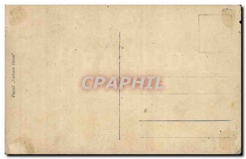 CARTE PHOTO Jeune homme — Rückseite
