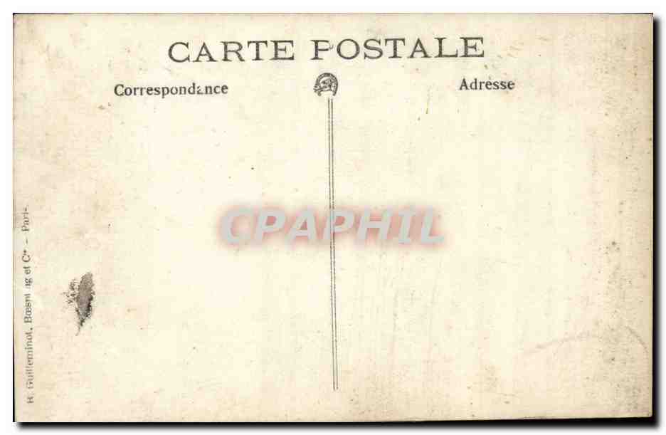 CARTE PHOTO Femme et enfant — Rückseite