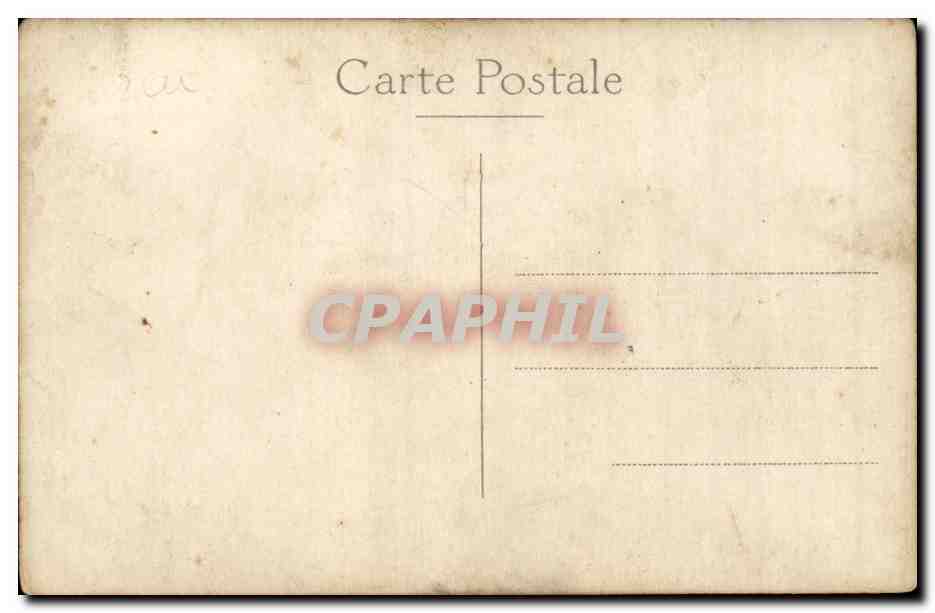 CARTE PHOTO Militaria Genie construisant un pont  — Rückseite