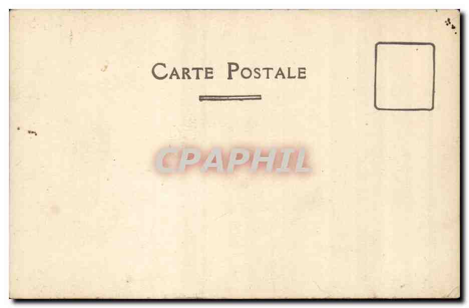 CARTE PHOTO Jeunes femmes en costume (theatre) — Verso