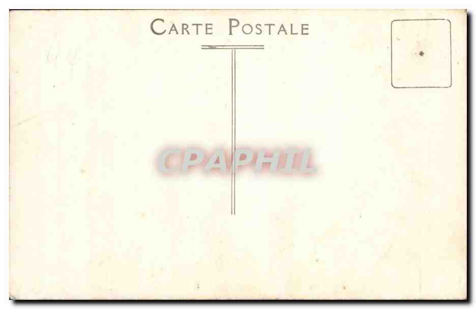 CARTE PHOTO Militaire (folklore costume) — Rückseite
