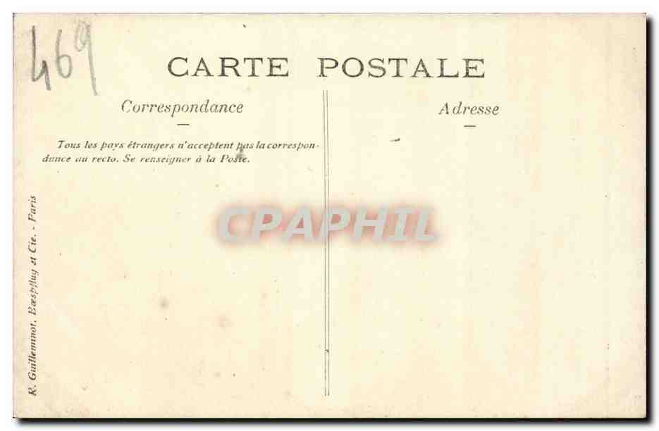 CARTE PHOTO Portrait de famille (folklore costumes) — Verso