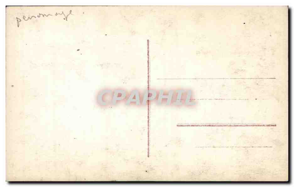 CPA Le general MAunoury — Rückseite