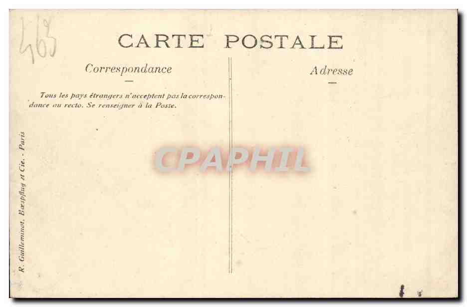CARTE PHOTO Portrait de famille (folklore costume) — Verso