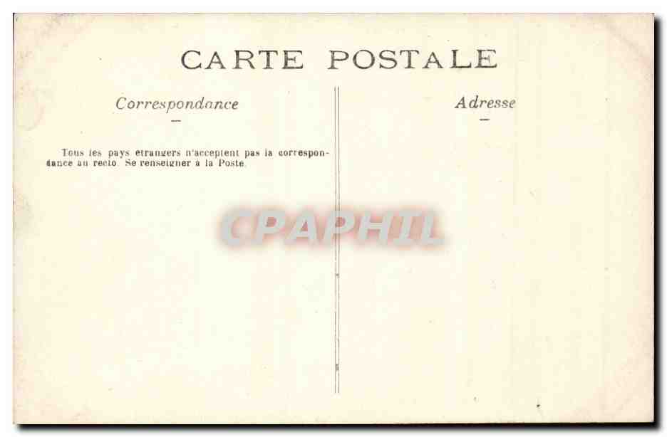 CARTE PHOTO Portrait de famille (folklore costumes) — Verso