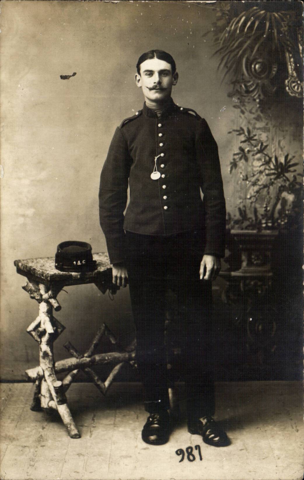 CARTE PHOTO Militaire (militaria) (Ducas Noisy)