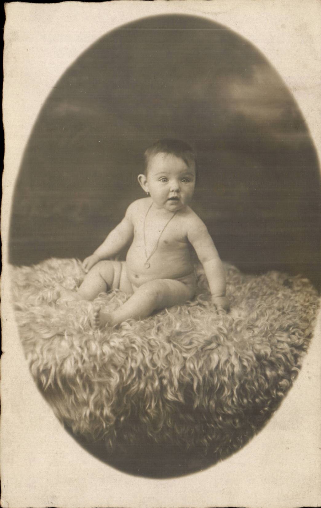 CARTE PHOTO Enfant bebe