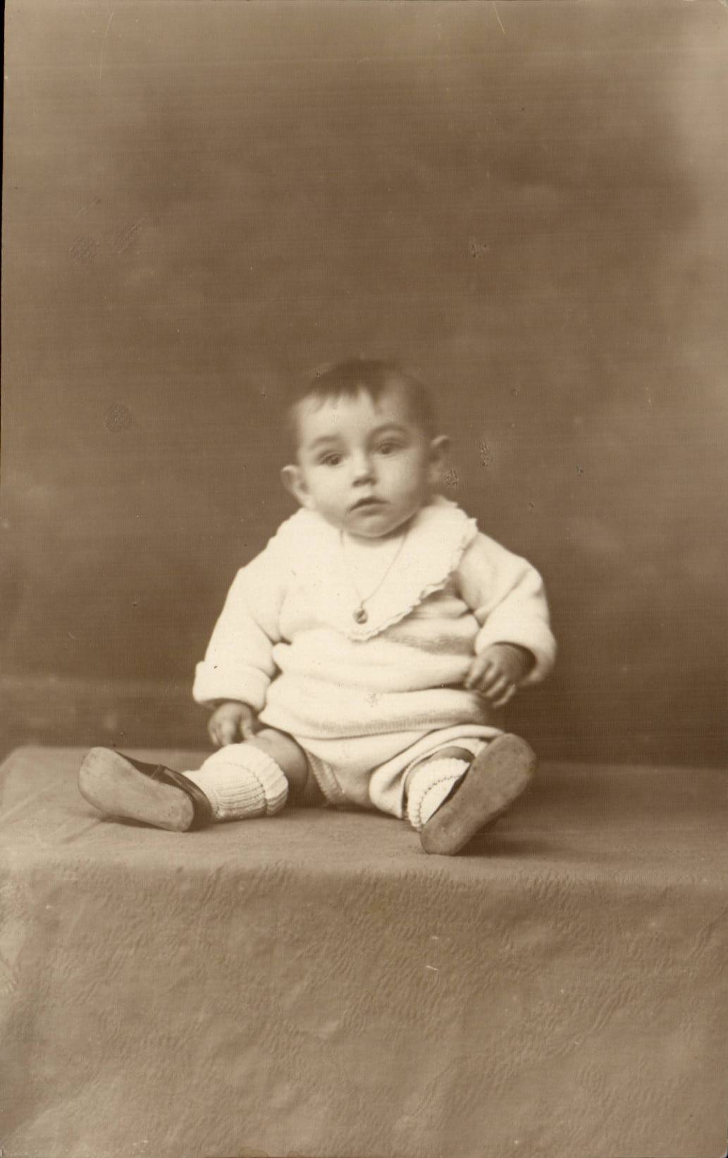 CARTE PHOTO Enfant bebe