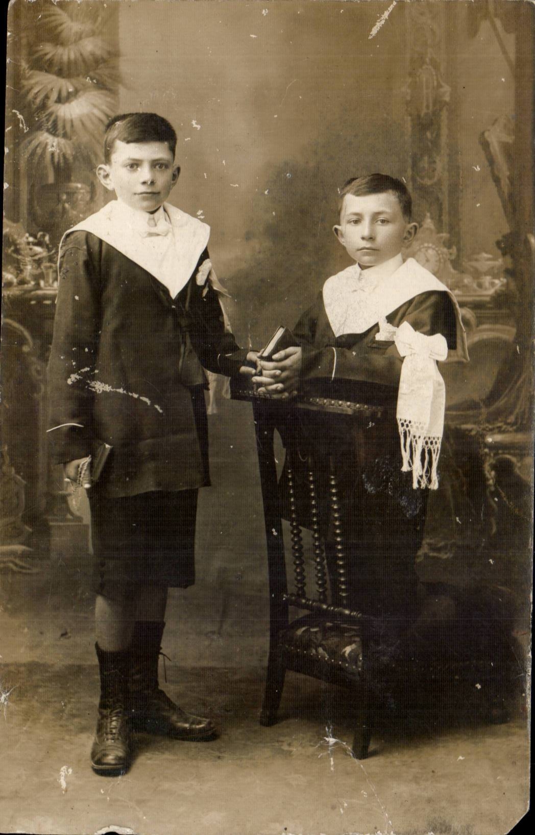 CARTE PHOTO Jeunes communiants