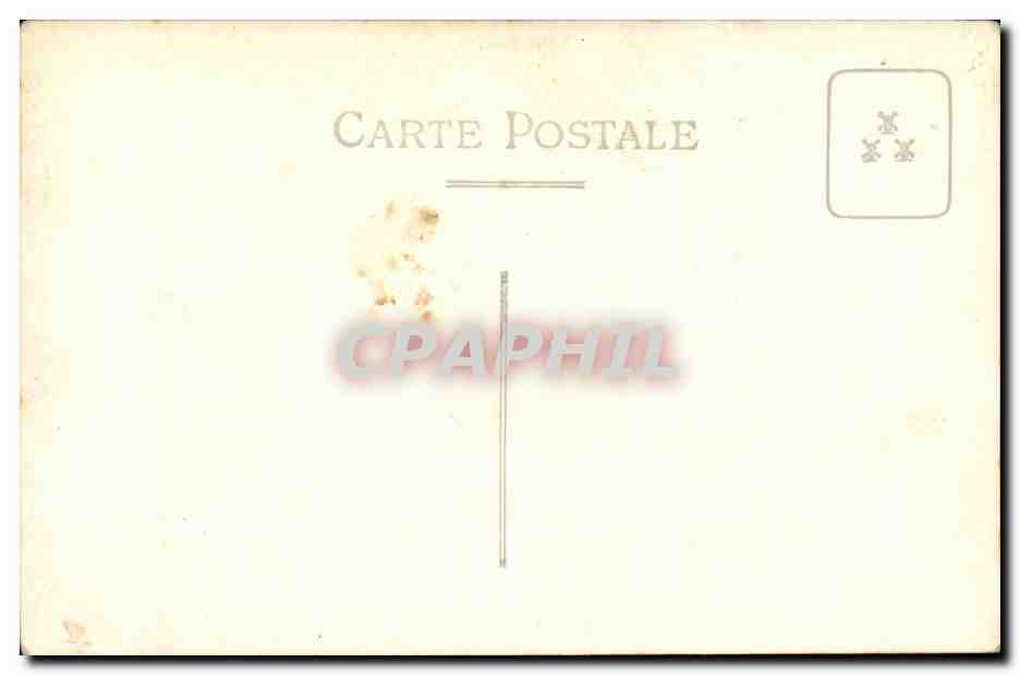 CARTE PHOTO Classe Enfants Ecole — Rückseite