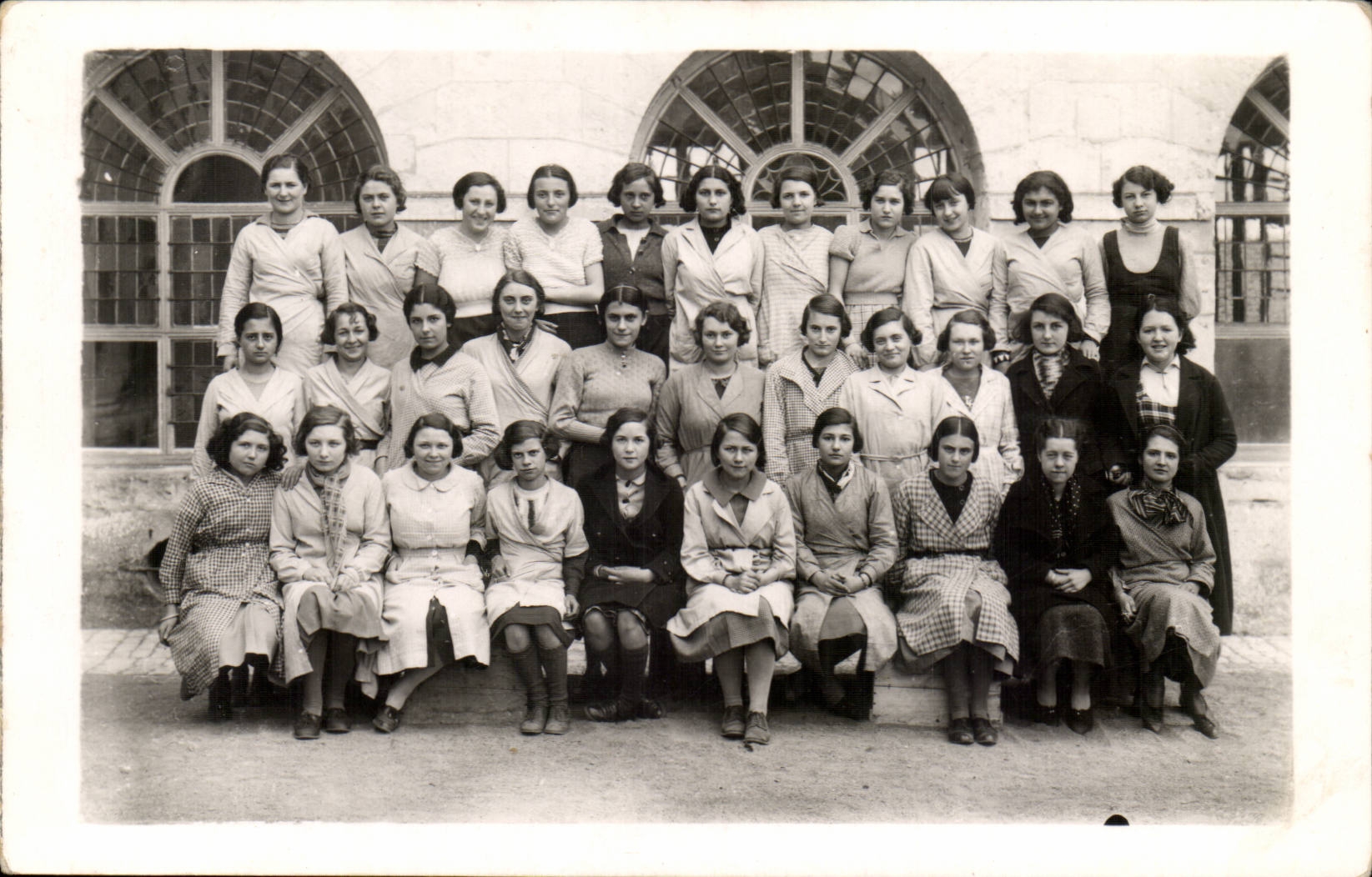 CARTE PHOTO Classe Enfants Ecole