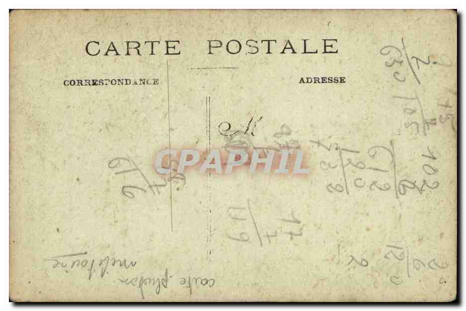 CARTE PHOTO Soldats militaria — Rückseite