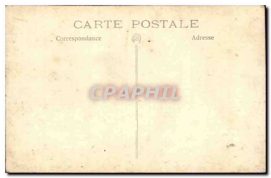 CARTE PHOTO Jeune homme  — Rückseite