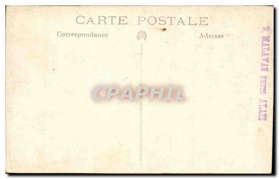 CARTE PHOTO Enfant — Rückseite