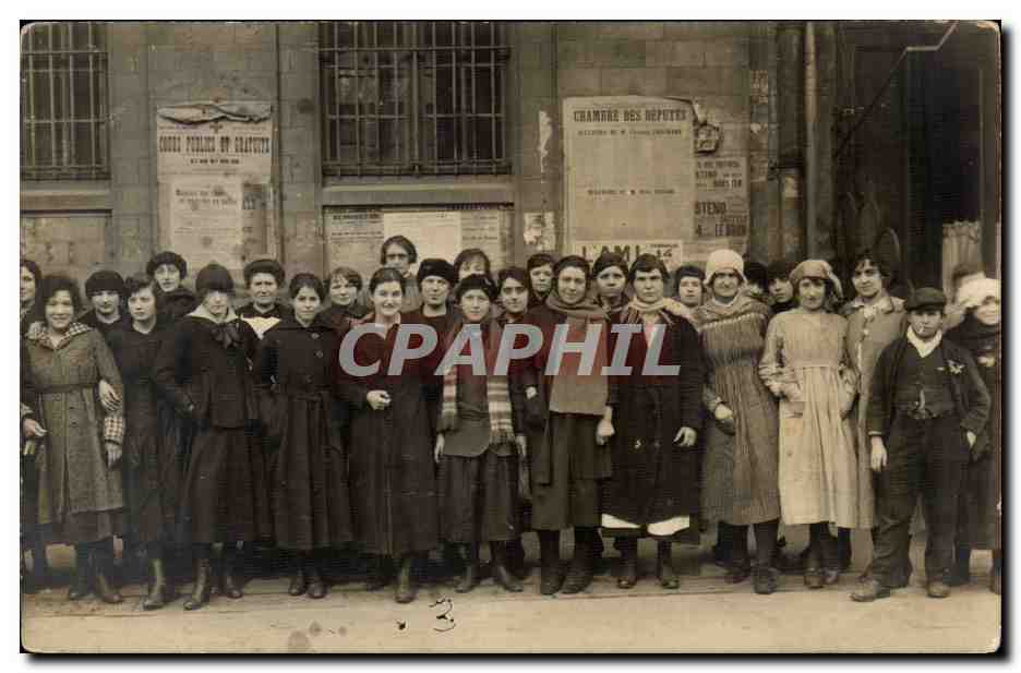 CARTE PHOTO Jeunes filles (lyceennes ecolieres)