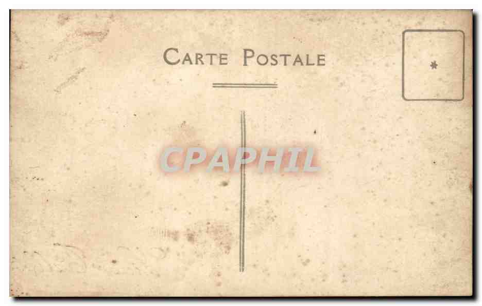 CARTE PHOTO Famille rurale Paysans — Rückseite