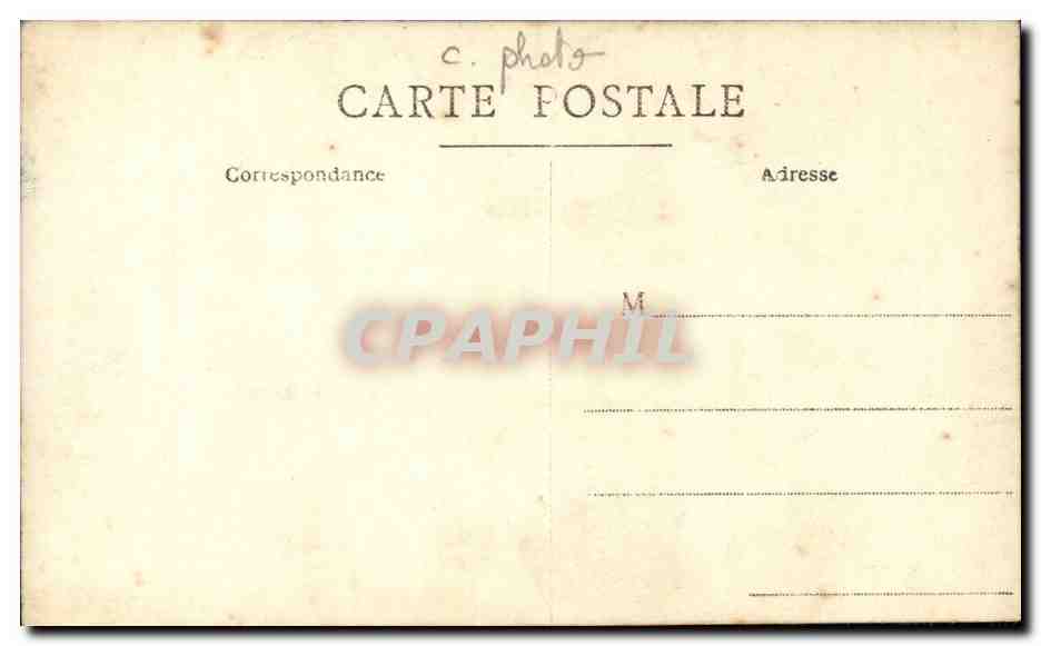 CARTE PHOTO Militaria soldats — Rückseite