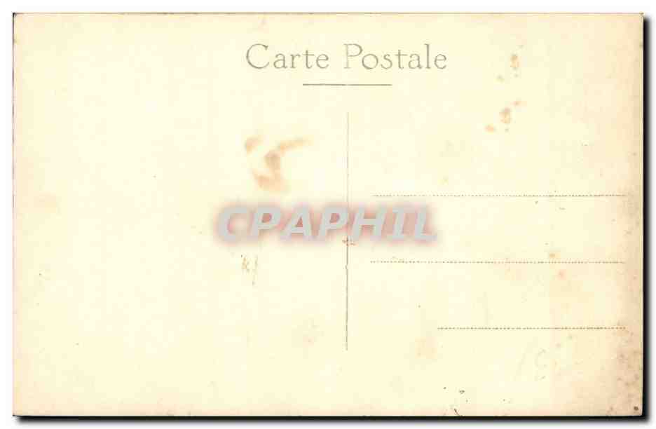 CARTE PHOTO Ecole ecoliers enfants — Verso