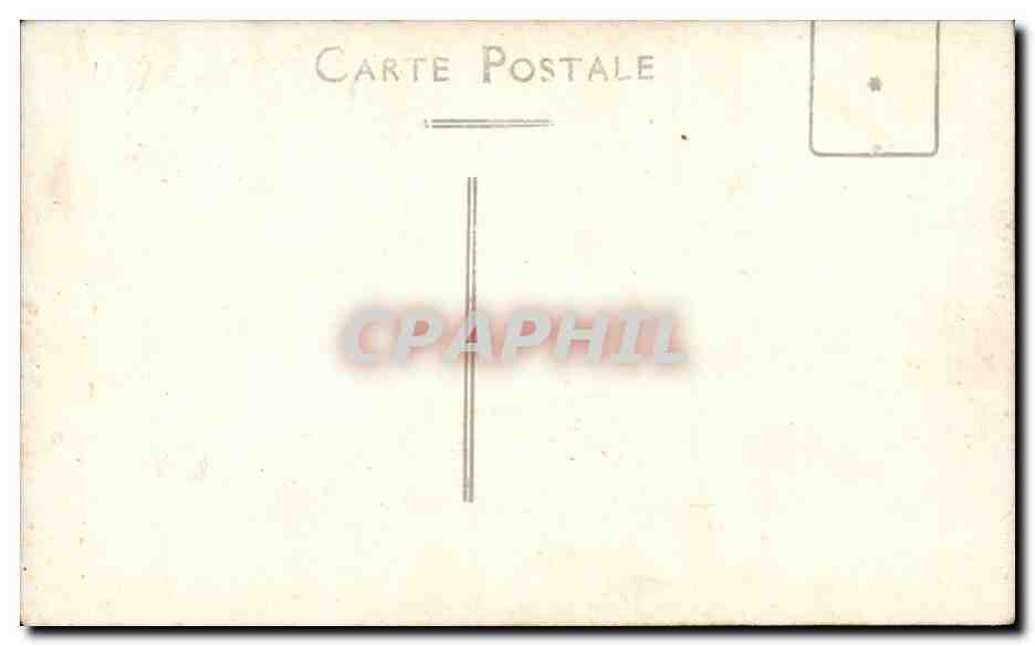 CARTE PHOTO Folklore Femmes — Verso