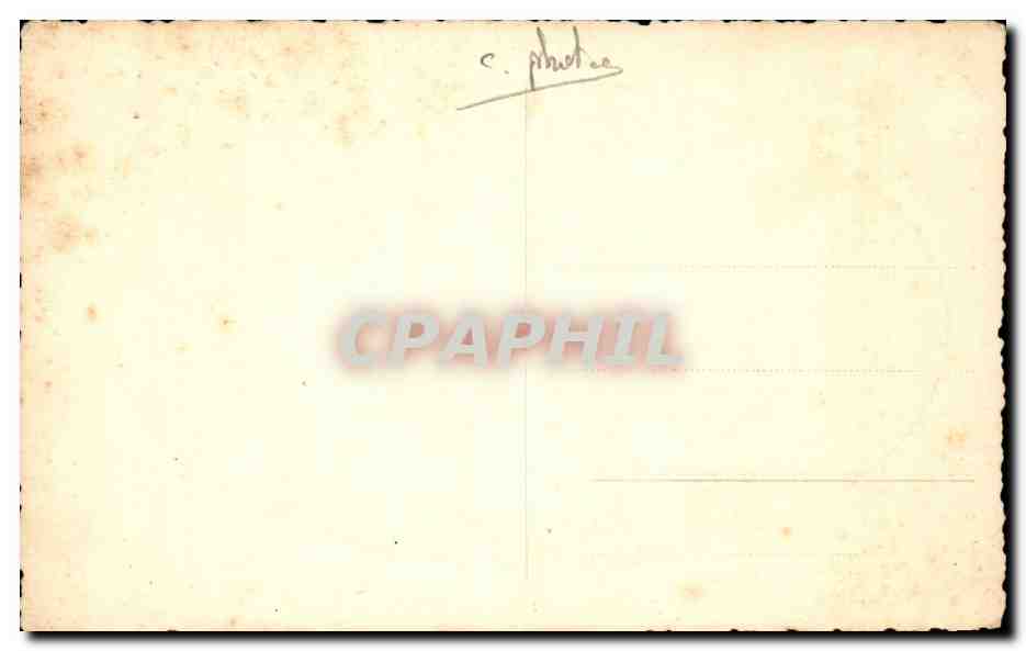 Soldado en uniforme — editor C. Phutée — Reverso