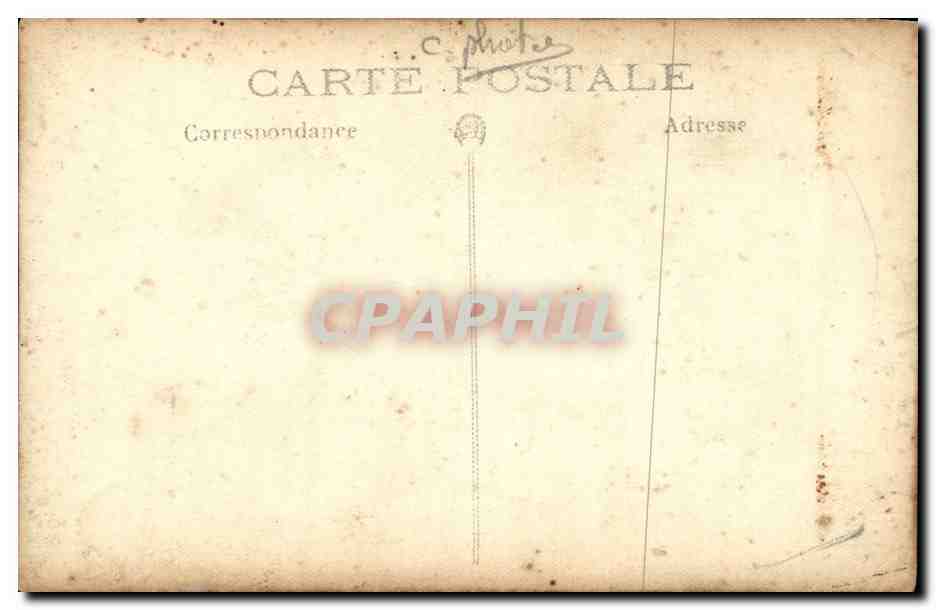 CARTE PHOTO Soldat Militaria — Rückseite