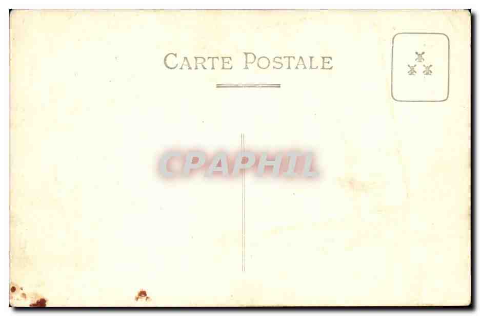 CARTE PHOTO Enfants Ecole — Rückseite