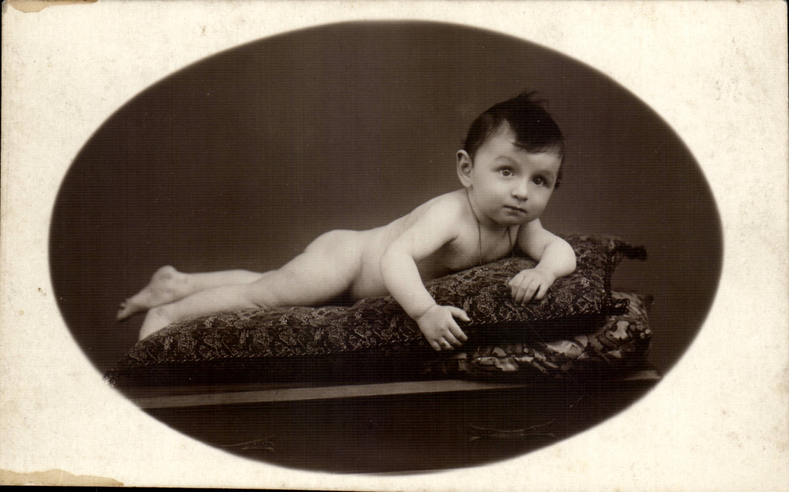CARTE PHOTO Fantaisie Bebe Enfant