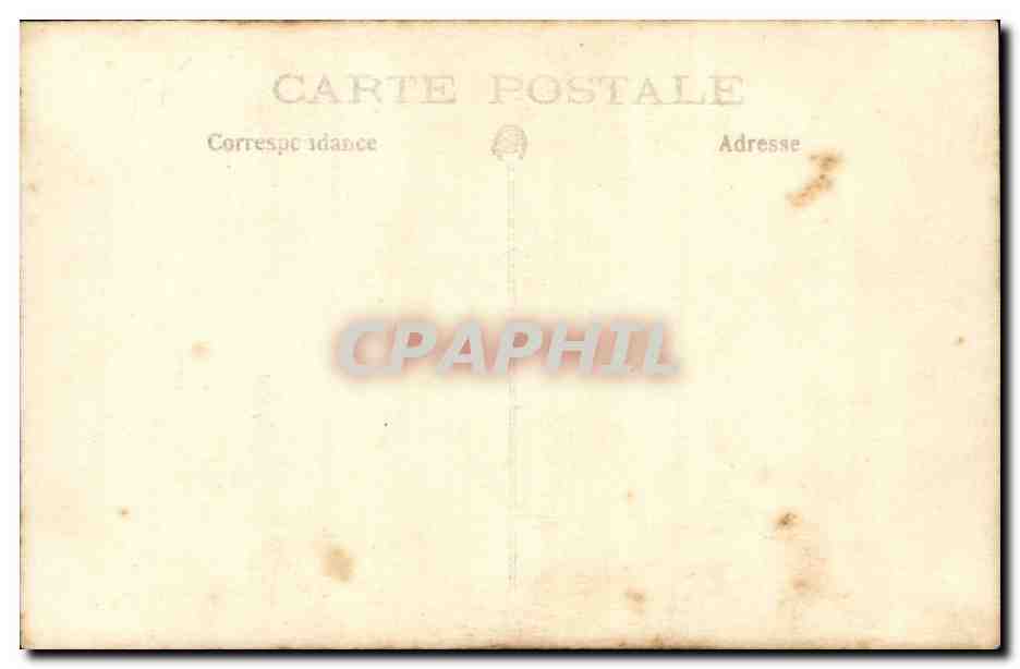 CARTE PHOTO Folklore Costume Jeune homme — Rückseite