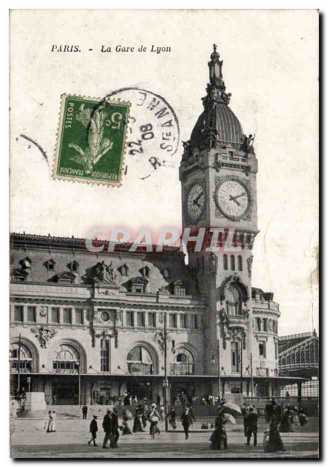Paris - 12 - Gare de Lyon - CPA 