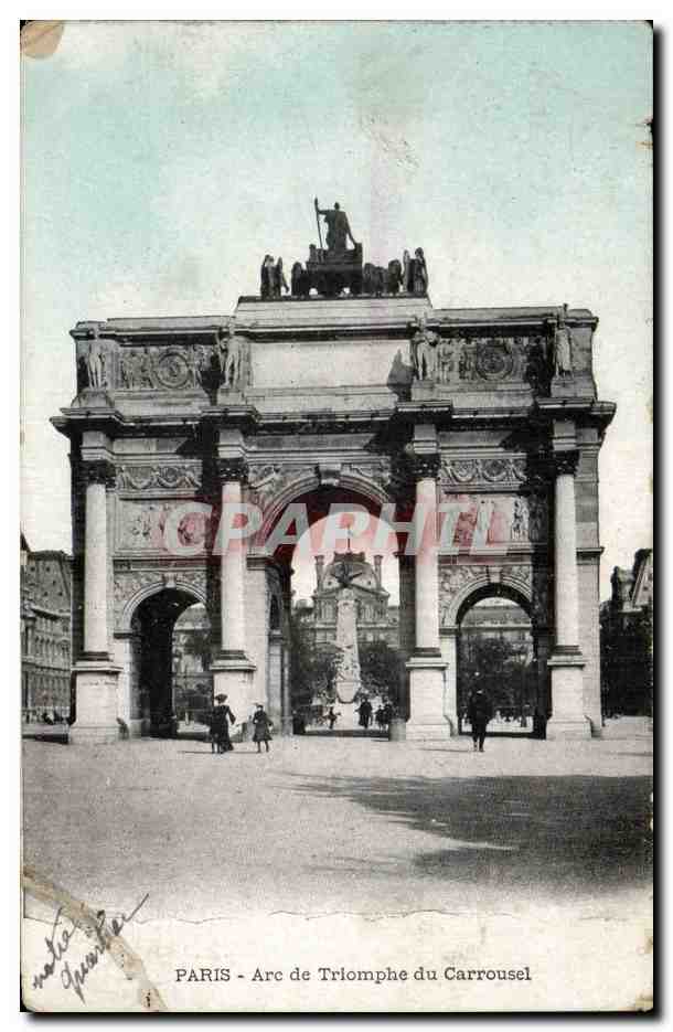 Paris - 1 Arc de Triomphe du Carrousel - CPA 