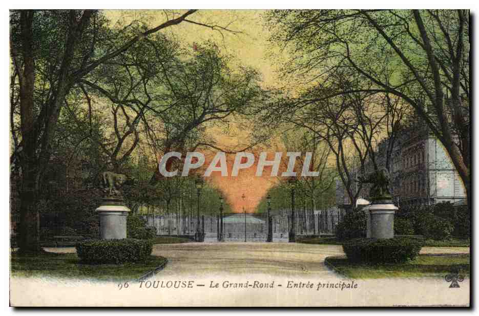 Toulouse — Le Grand-Rond — Entrée principale