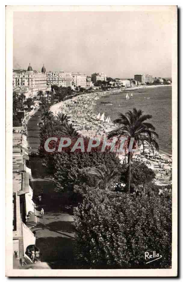 Cannes - La Promenades de la Croisette - CPA 