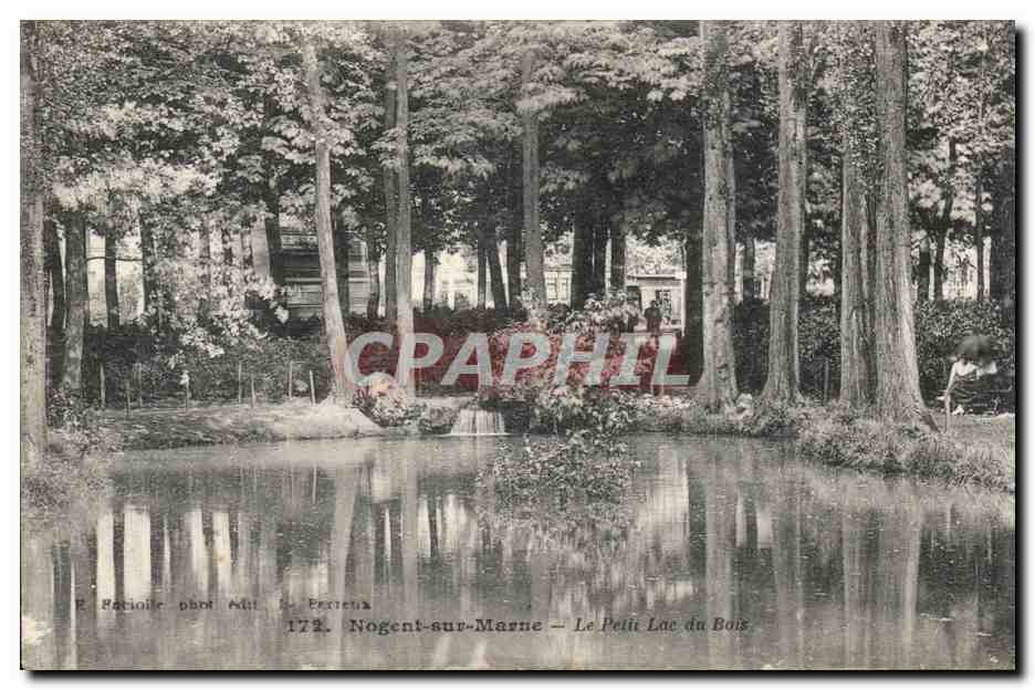 Nogent-sur-Marne — Le Petit Lac du Bois — E. Raciolle phot. Add. Le Perreux