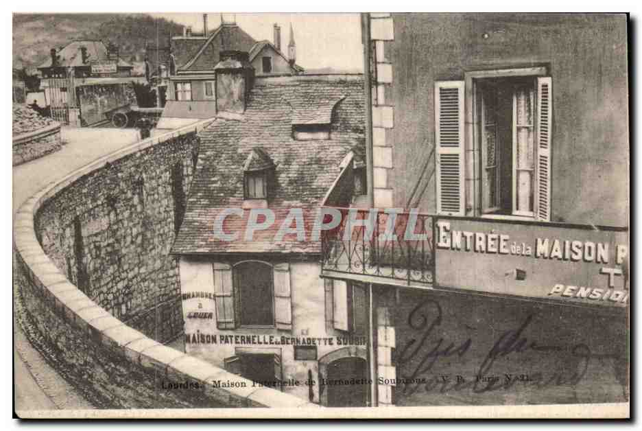 Lourdes - Maison Paternele de Bernadette - CPA 
