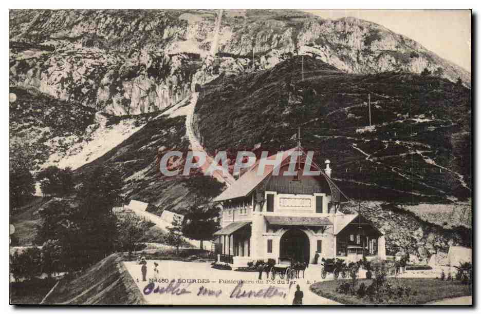 Lourdes - Funiculaire du Pic du Jer - CPA 