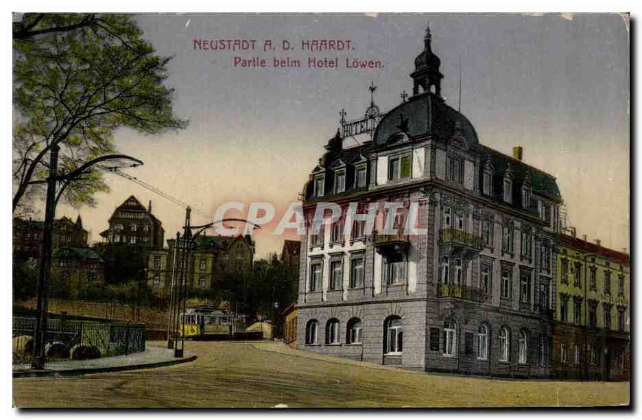 Allemagne - Deutschland - Neustadt - Partie beim Hote Loewen - CPA 