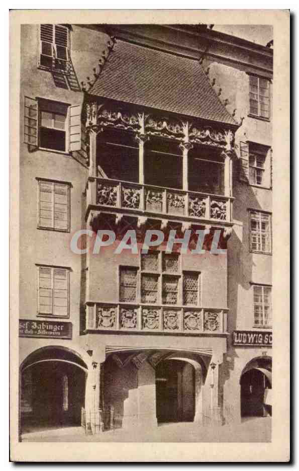 Austriche - Austria - Innsbruck - Goldenes Dachel - Tubinger Susswaren - CPA 