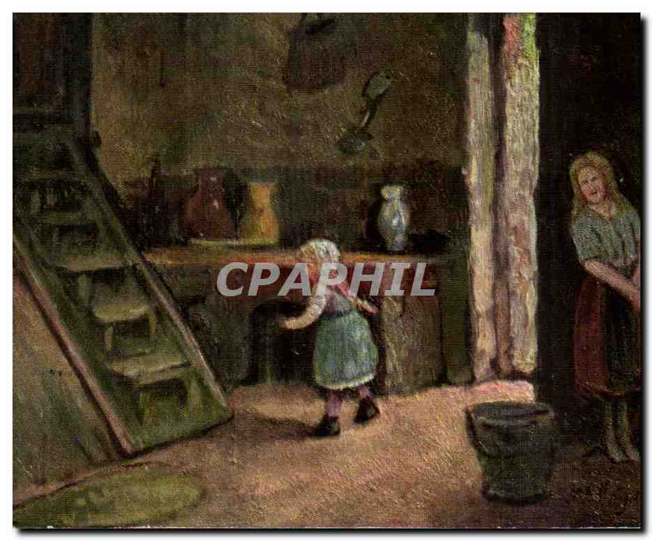 Fantaisie - Enfant - Mere et Enfant - CPA 