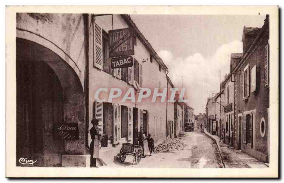 Alise-Sainte-Reine — rue du Miroir — Hôtel Alésia, Verleger Cim