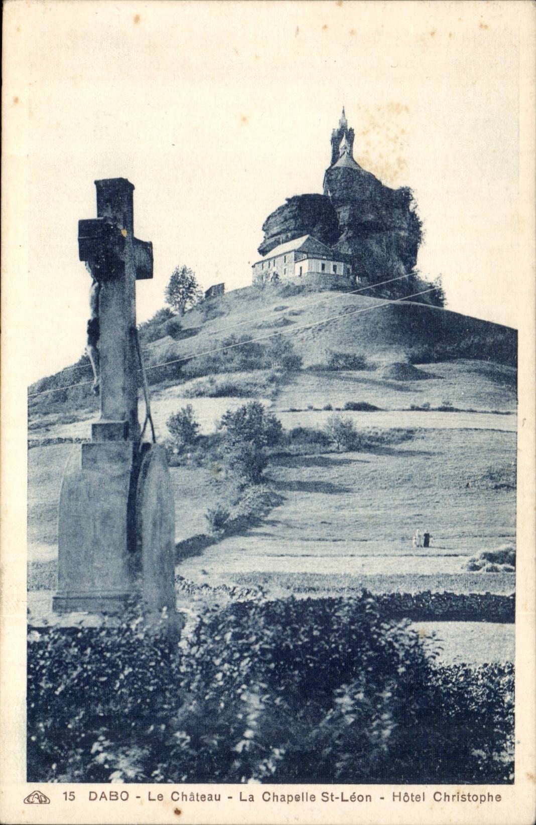 Dabo - La Chateau - La Chapelle St Leon - Hotel Christophe - CPA 