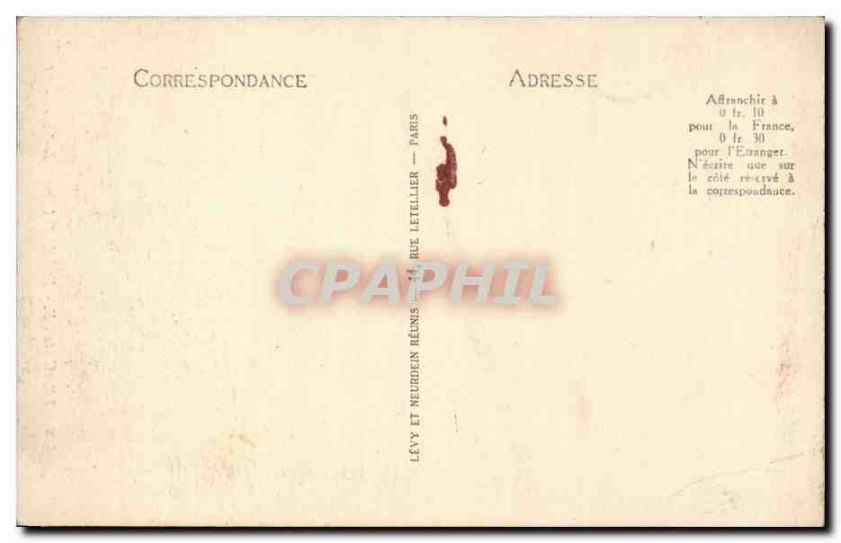 Trouville - facde de L'Hotel de Ville - CPA  — Rückseite