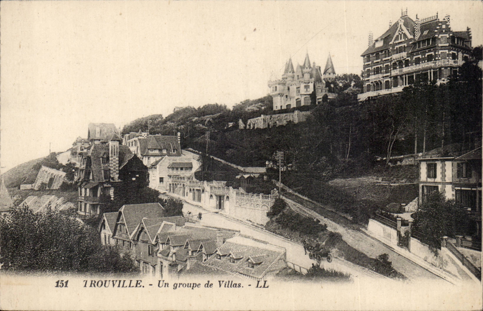 Trouville - Un Groupe de Villas - CPA 