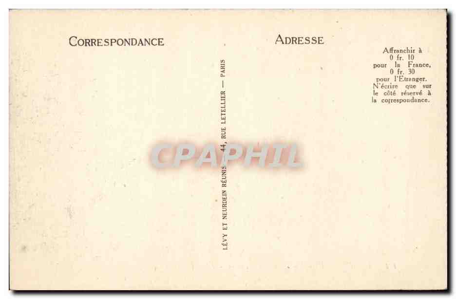 Trouville - Un Groupe de Villas - CPA  — Rückseite