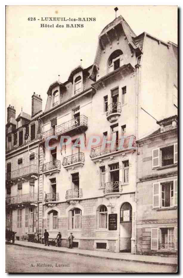 Luxeuil les Bains - Hotel des Bains - CPA 